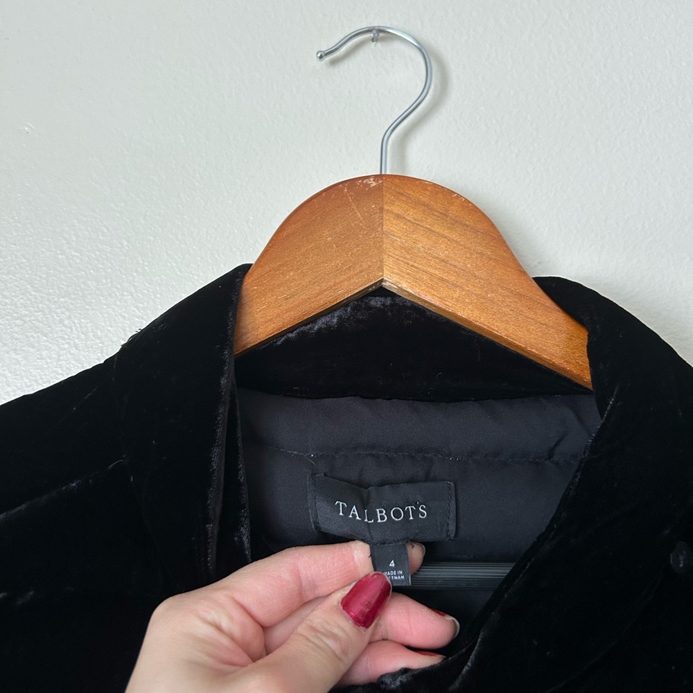 Talbots Down Filled Evening Jacket - image 7